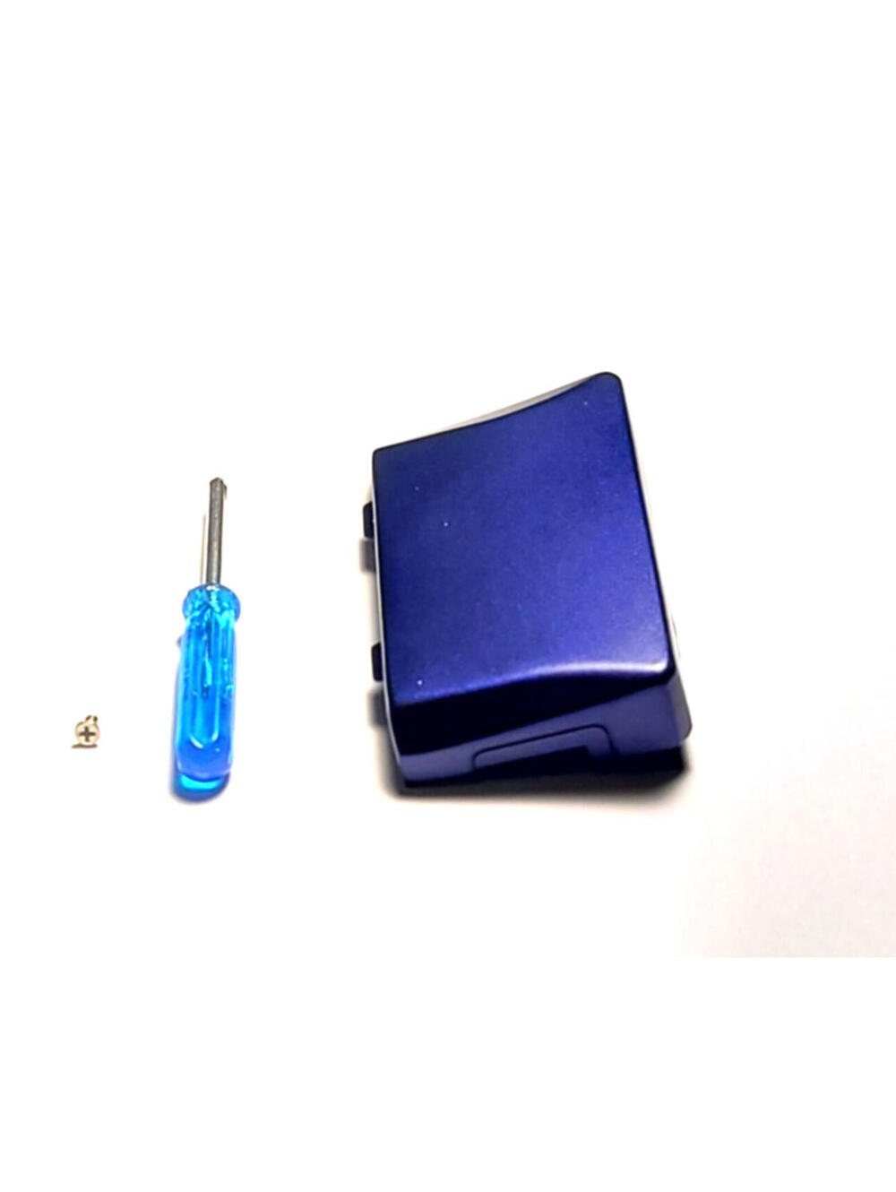 Battery Cover Replacement with Tool and Screw (Nintendo Gameboy Micro GBM) Blue